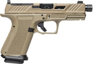 SHDW MR920 9mm 4.5" FDE Blk TB TNS 15rd