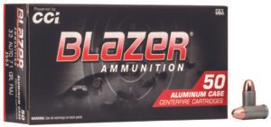 CCI 3503 Blazer Handgun 32ACP 71gr Total Metal Jacket 50 Per Box/20 Case