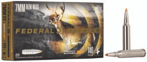 Federal P7RTT2 Premium  7mmRemMag 140gr Trophy Bonded Tip 20 Per Box/10 Case