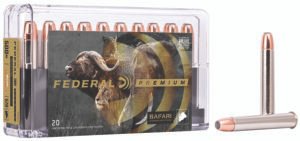 Federal P500NSA Premium Safari Cape-Shok 500NitroExpress 570gr Swift A Frame 20 Per Box/10 Case