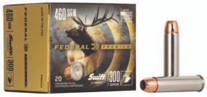 Federal P460SA Premium  460S&W Mag 300gr Swift A Frame 20 Per Box/10 Case