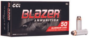 CCI 3564 Blazer Handgun 44Rem Mag 240gr Jacketed Hollow Point 50 Per Box/20 Case