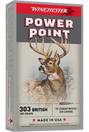 Winchester Ammo X303B1 Power-Point  303British 180gr 20 Per Box/10 Case
