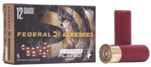 Federal P15600 Premium Magnum 12Gauge 2.75" 12Pellets 1 1/2oz 00BuckShot 5 Per Box/50 Case