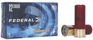 Federal F13000 Power-Shok Magnum 12Gauge 2.75" 12Pellets 1 7/16oz 00BuckShot 5 Per Box/50 Case