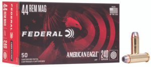 Federal AE44A American Eagle Handgun 44RemMag 240gr Jacketed Hollow Point 50 Per Box/20 Case