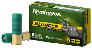 Remington Ammunition 20270 Slugger  12 Gauge 3" 1 oz Rifled Slug Shot 5 Per Box/ 50 Cs