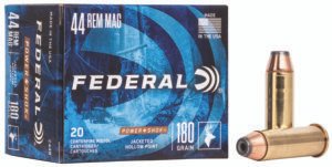 Federal C44B Power-Shok Handgun 44RemMag 180gr Jacketed Hollow Point 20 Per Box/25 Case