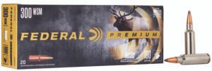 Federal P300WSMB Premium  300WSM 180gr Nosler Partition 20 Per Box/10 Case
