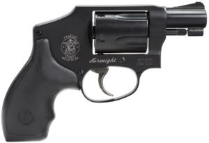Smith & Wesson 150544 Model 442 *CA Compliant 38 S&W Spl +P 5 Shot 1.88" Stainless Steel Barrel, Carbon Steel Cylinder, Aluminum J-Frame, Black Metal Finish, Integral Front Sight, No Safety Lock
