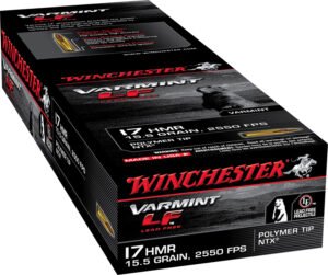 Winchester Ammo S17HMR1LF Varmint LF  17HMR 15.5gr Polymer Tip NTX 50 Per Box/20 Case