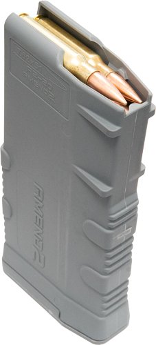 AMEND2 AR-10 SR-25 MAG 7.62x51 - 20RD POLYMER GRAY
