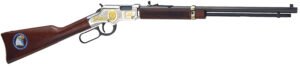 Henry H004LE Golden Boy Law Enforcement Tribute Lever Action 22 Short,Long,LR 16 LR/21 Short 20" Nickel Plated American Walnut Right Hand
