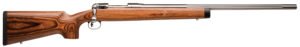 Savage Arms 01270 12 BVSS Full Size 22-250 Rem 4+1 26" Stainless Heavy Fluted Barrel, Matte Stainless Steel Receiver Drilled & Tapped ,Satin Brown Fixed Laminate Stock, Right Hand