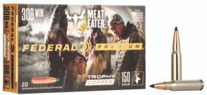 Federal P308TC3 Premium  308Win 150gr Trophy Copper 20 Per Box/10 Case