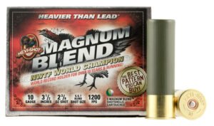 HEVI-Shot HS13567 Magnum Blend  10Gauge 3.50" 2 3/8oz Tungsten 5/6/7Shot 5 Per Box/10 Case