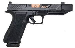 SHADOW SYSTEMS DR920P 9MM BLACK OR COMPENSATED BARREL BRONZE SS ROD GREEN TRITIUM 1D 10RD CA SS-2239-CA