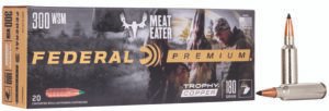 Federal P300WSMTC1 Premium  300WSM 180gr Trophy Copper 20 Per Box/10 Case