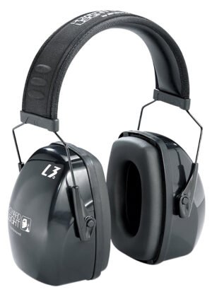 Howard Leight R03318 Leightning L3 Passive Muff 30 dB Over the Head Black Adult 1 Pair