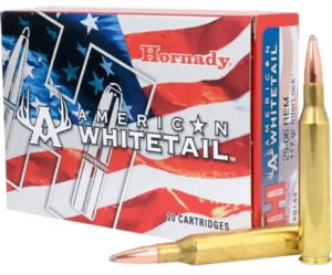 Hornady 8144 American Whitetail  25-06Rem 117gr InterLock Boat Tail Soft Point 20 Per Box/10 Case