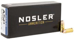 Nosler 51017 Assured Stopping Power Handgun 9mmLuger 115gr Jacketed Hollow Point 50 Per Box/10 Case