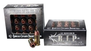 G2 Research G00003 R.I.P  40S&W 115gr Fracturing Hollow Point 20 Per Box/25 Case