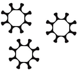 Smith & Wesson 192130000 Moon Clip Full 9mm Luger 8rd For S&W 929 Steel 3 Per Pack