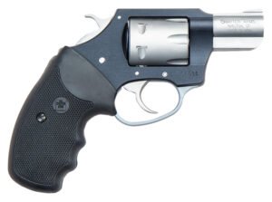 Charter Arms 52370 Pathfinder Lite Small 22 WMR, 8 Shot 2" Matte Stainless Steel Barrel & Cylinder, Aircraft Aluminum Frame w/Black Finger Grooved Rubber Grip, Exposed Hammer