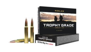 Nosler 60074 Trophy Grade  338WinMag 225gr Nosler AccuBond 20 Per Box/10 Case