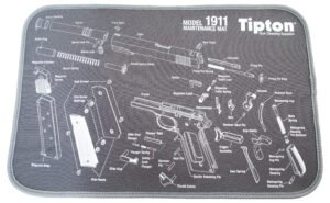 Tipton 558680 Maintenance Mat  Black/Gray Neoprene Top w/Rubber Back 11"x17" 1911 Parts Diagram