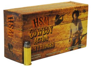 HSM 38401N Cowboy Action  38-40 Win 180 gr Round Nose Flat Point 50 Per Box/ 10 Case
