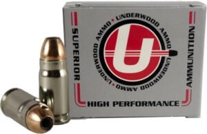 UNDERWOOD 357 SIG 115GR JHP - 20RD 10BX/CS