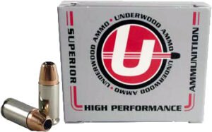 UNDERWOOD 9MM LUGER +P 124GR - XTP JHP 20RD 10BX/CS