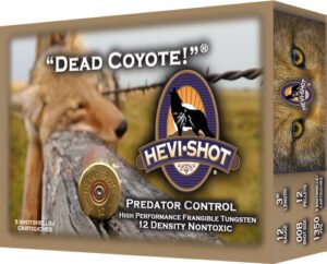 HEVI-SHOT DEAD COYOTE 12GA 3" - 1-1/2OZ #T 10RD 10BX/CS
