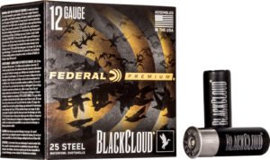 FEDERAL BLACK CLOUD 12GA 2.75" - 1-1/8OZ #4 1500FPS 25RD 10BX/C
