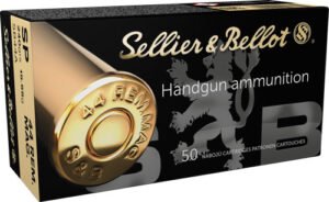 S&B 44 REM MAG 240GR JSP - 50RD 12BX/CS