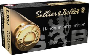 S&B 7.62X25 TOKAREV 85GR - FMJ-RN 50RD 30BX/CS