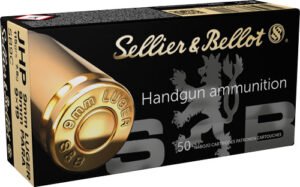 S&B 9MM LUGER 115GR JHP - 50RD 20BX/CS