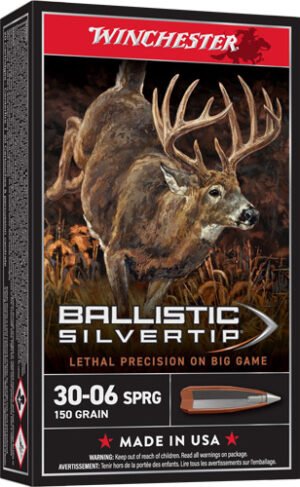 WINCHESTER SUPREME 30-06 150GR - BALL SILVER-TIP 20RD 10BX/CS