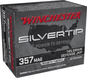 WINCHESTER SILVERTIP 357 MAG - 145GR HP 20RD 10BX/CS