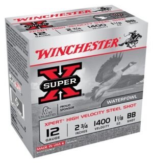 WINCHESTER XPERT 12GA 2.75" - 1-1/8OZ #BB 1400FPS 25RD 10B/C