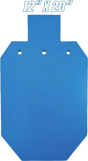 BASH TARGET AR500 SILHOUETTE - TWO-THIRD SIZE 12"X20"-1/2"