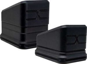 FAXON MAGAZINE EXTENSION COMBO - PLUS 3 & 5 BLACK FOR GLOCK 19