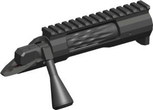 FAXON FX7 ACTION 308 BOLT FACE - MATTE DLC FINISH