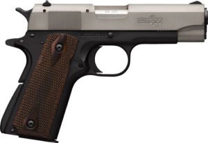 BROWNING 1911-22 22LR COMPACT - 3.58" MATTE GRAY/ROSEWOOD