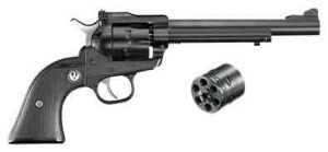 RUGER SINGLE-SIX CONVERTIBLE - 22LR/22WMR 6.5" AS BLUED SYN