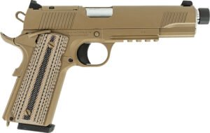 TISAS 1911 DUTY B45RDG 45ACP - 5" THREADED BBL 8RD FDE