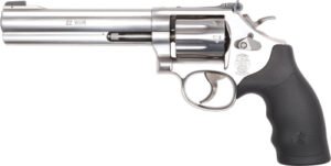 S&W 648 22WMR 6" PATRIDGE FS - STAINLESS STEEL SYNTHETIC GRIP