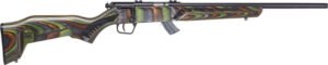 SAVAGE MARK II MINIMALIST - 22LR 18" MATTE/GREEN LAMINATE