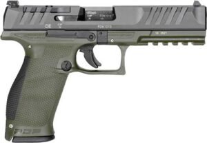 WALTHER PDP OR 9MM 5" - 18-SHOT GREEN POLYMER FRAME